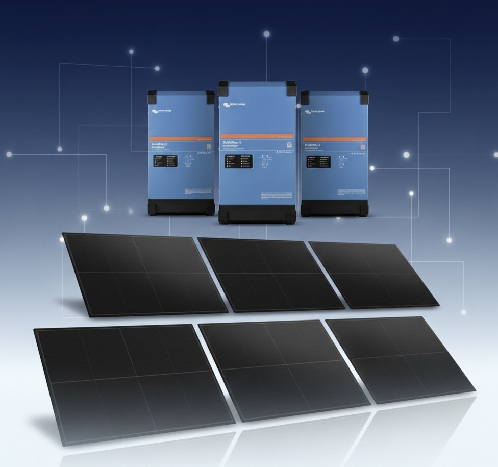5.52 kWp solar system with 16 kWh battery